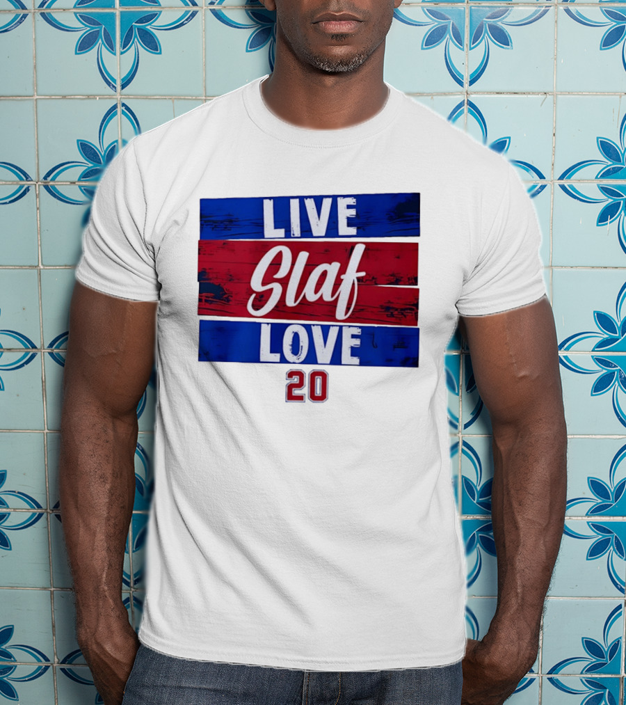 Live Slaf Love 20 Juraj Slafkovsky Montreal Canadiens NHL T-Shirt