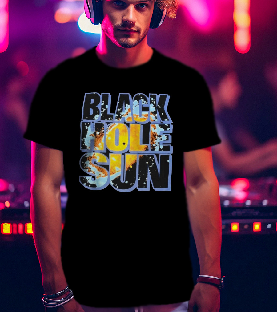 Black Hole Sun Solar Eclipse Vivid Cosmic T-Shirt