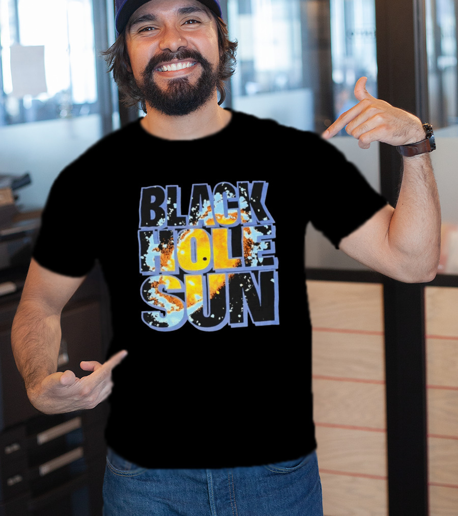 Black Hole Sun Solar Eclipse Vivid Cosmic T-Shirt