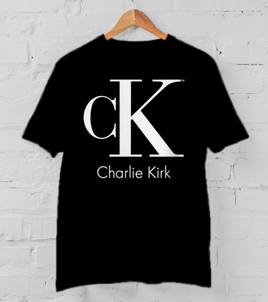 Charlie Kirk CK Classic Monogram T-Shirt