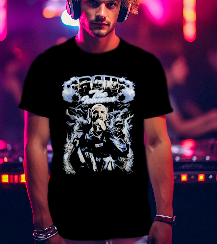 Drake The Iceman Tour Vibes Electric Blue Energy T-Shirt