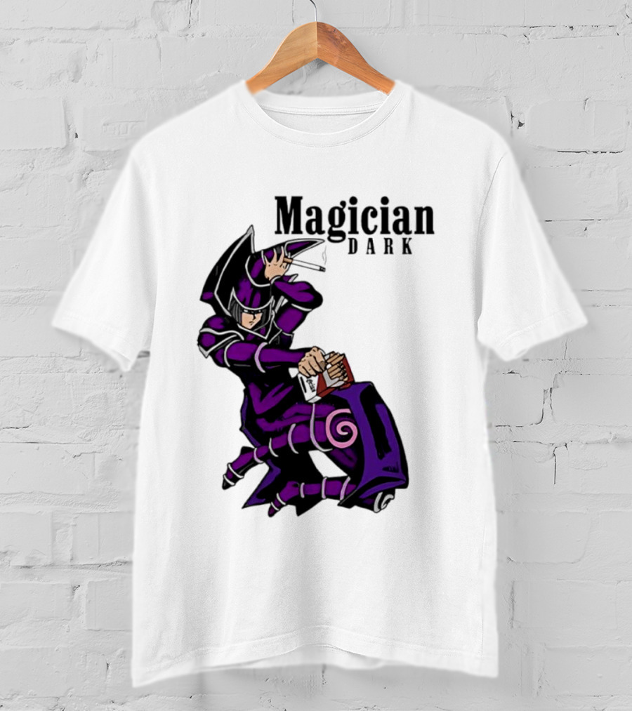 Magician Dark Yu Gi Oh Smoking T-Shirt