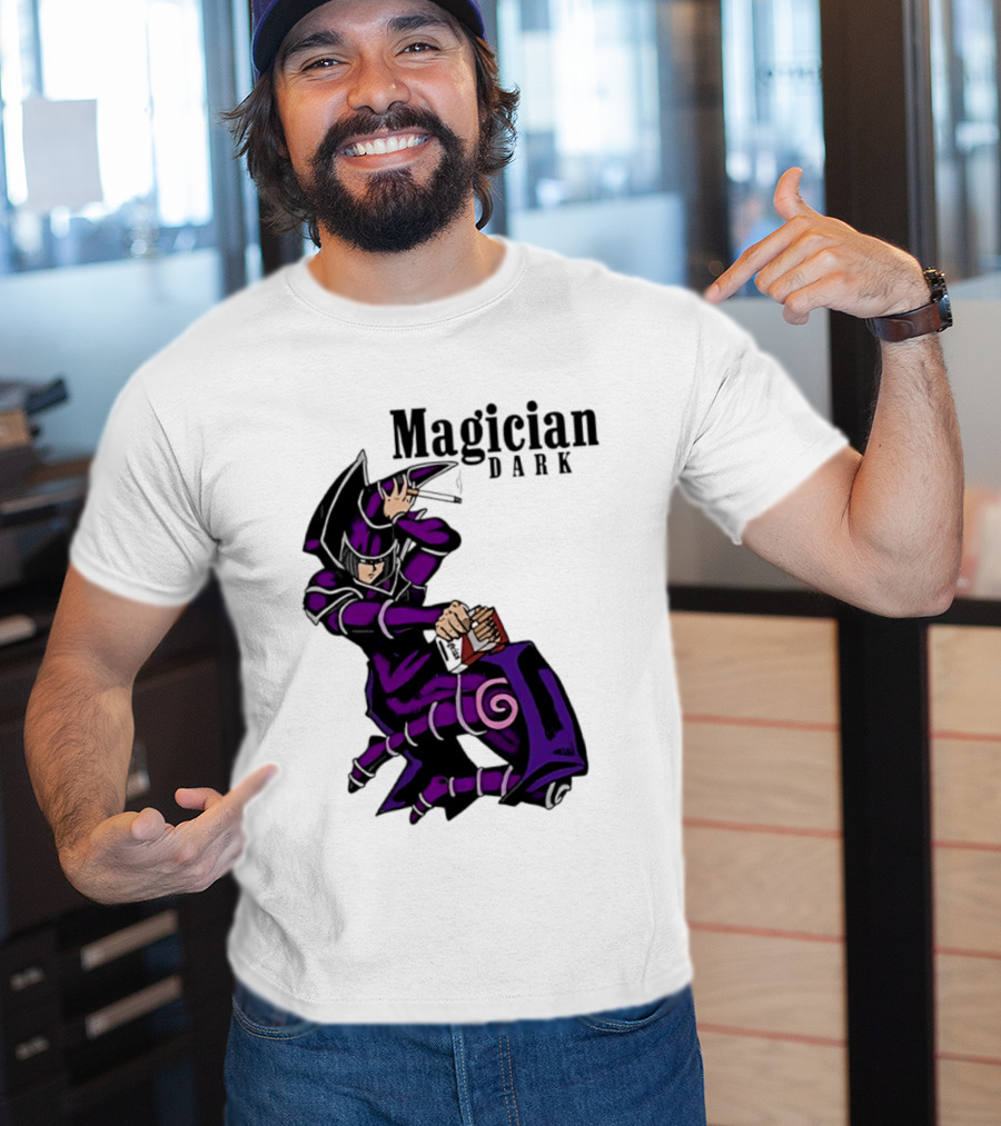 Magician Dark Yu Gi Oh Smoking T-Shirt