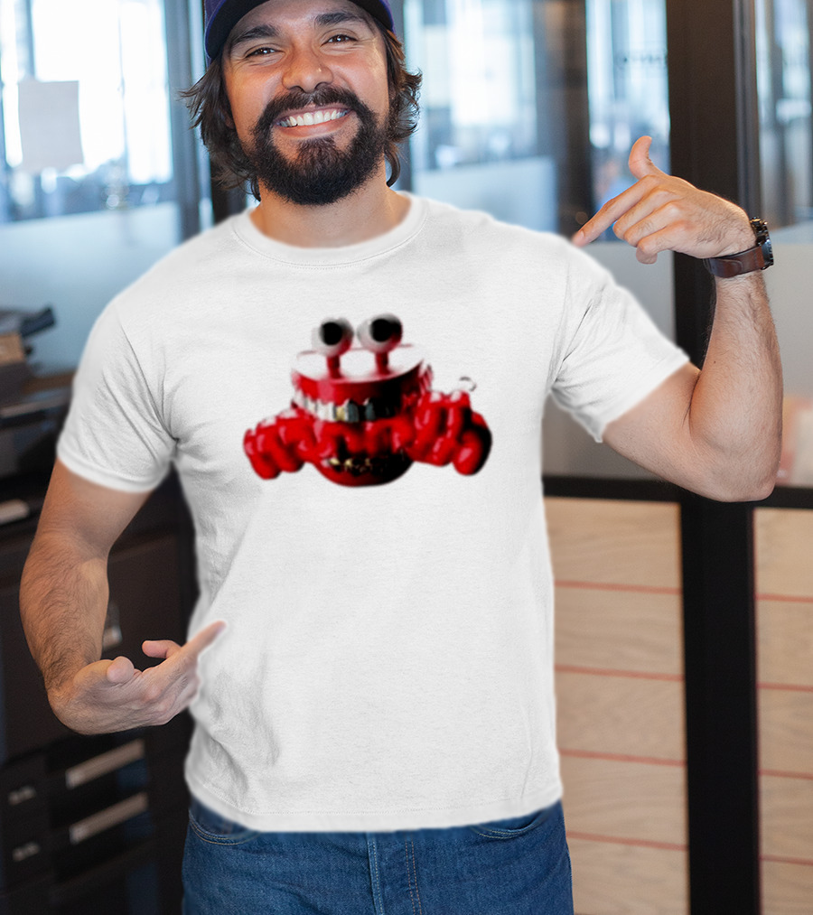 Employee Of The Month Chattering Teeth Crab T-Shirt