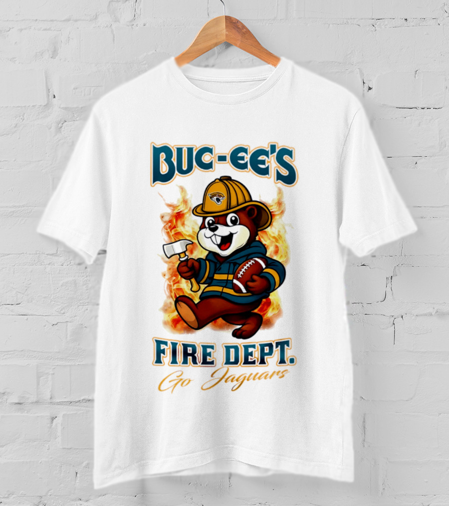 Buc Ee's Fire Dept Jacksonville Jaguars Go Jaguars T-Shirt