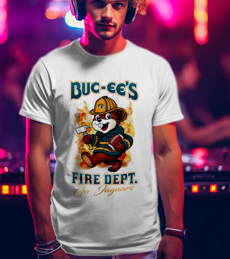 Buc Ee's Fire Dept Jacksonville Jaguars Go Jaguars T-Shirt