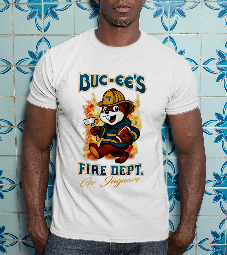 Buc Ee's Fire Dept Jacksonville Jaguars Go Jaguars T-Shirt