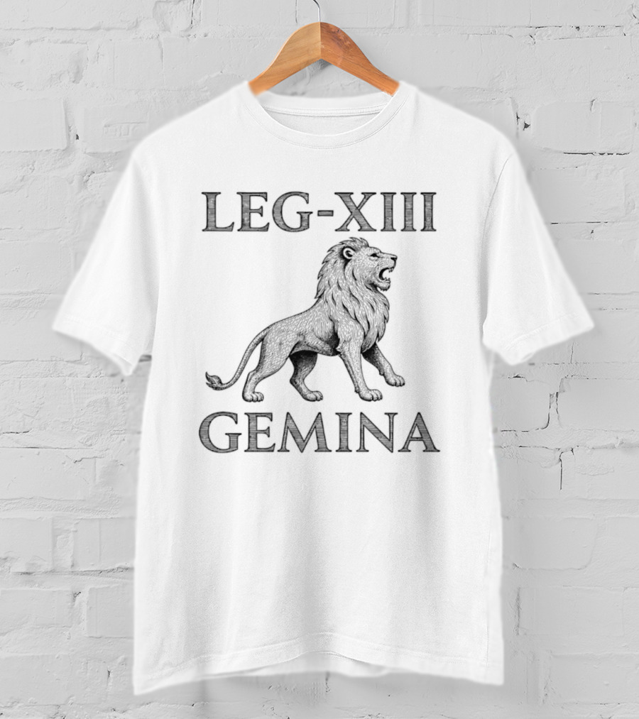 LEG XIII Gemina Roman Legion Lion T-Shirt
