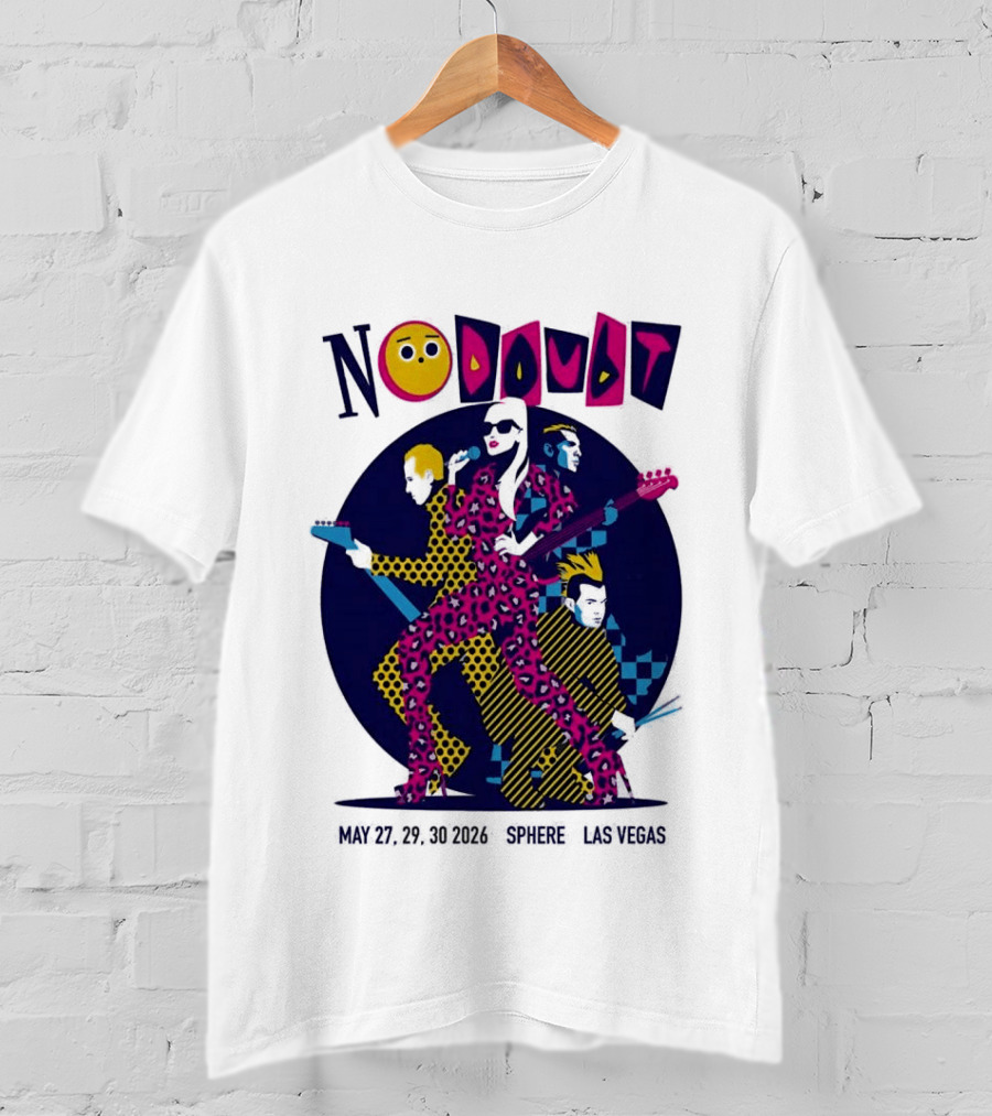 No Doubt May 27 30 2026 Sphere Las Vegas T-Shirt