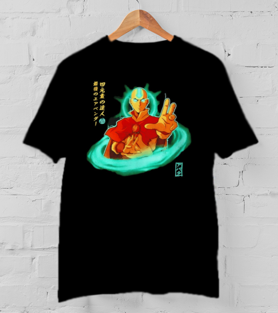 Avatar The Last Airbender Aang Master Of The Four T-Shirt