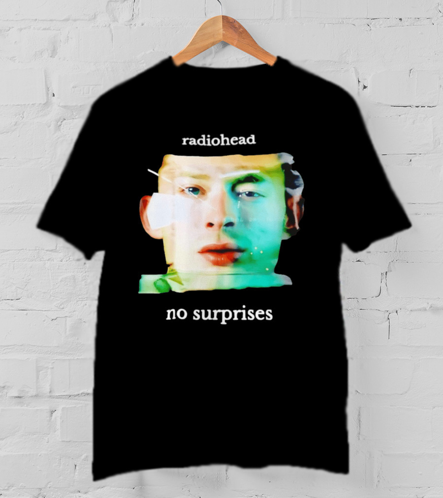 Radiohead No Surprises Thom Yorke Watercolor T-Shirt