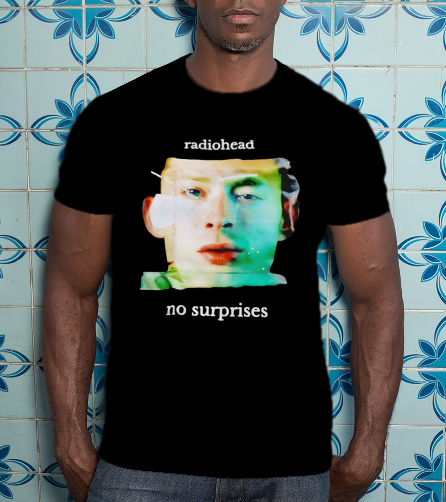Radiohead No Surprises Thom Yorke Watercolor T-Shirt