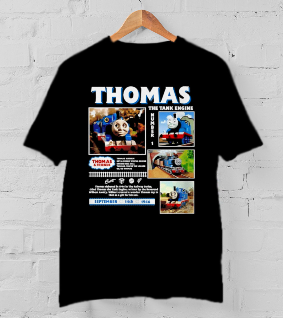 Thomas The Tank Engine Friends Number 1 September 14th 1946 T-Shirt