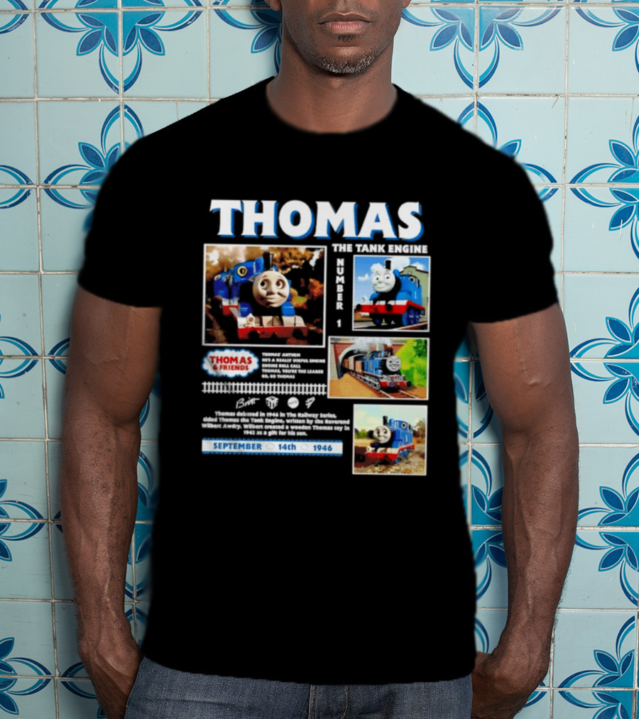 Thomas The Tank Engine Friends Number 1 September 14th 1946 T-Shirt