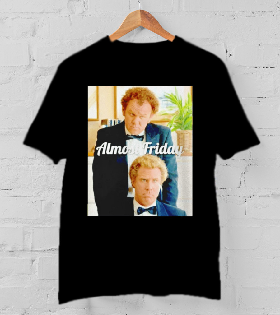Almost Friday Will Ferrell John C. Reilly Interview Image T-Shirt