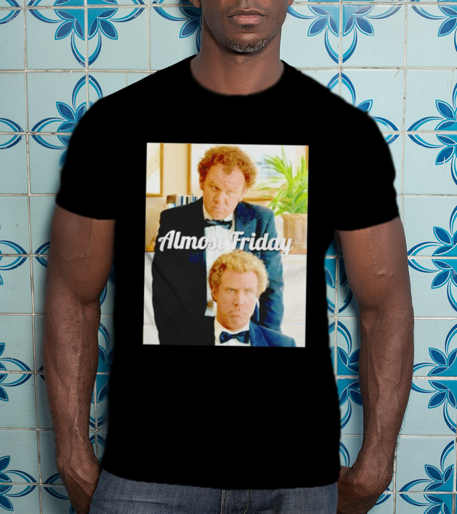 Almost Friday Will Ferrell John C. Reilly Interview Image T-Shirt