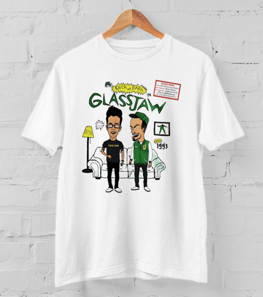 Beck And Darryl In Glassjaw Teeter Since 1993 T-Shirt