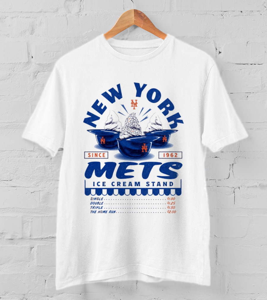 New York Mets Ice Cream Stand Since 1962 T-Shirt