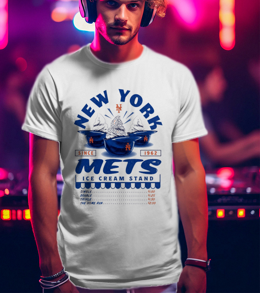 New York Mets Ice Cream Stand Since 1962 T-Shirt