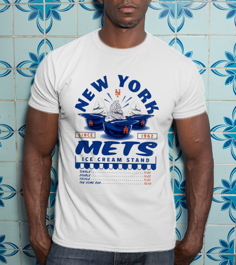 New York Mets Ice Cream Stand Since 1962 T-Shirt