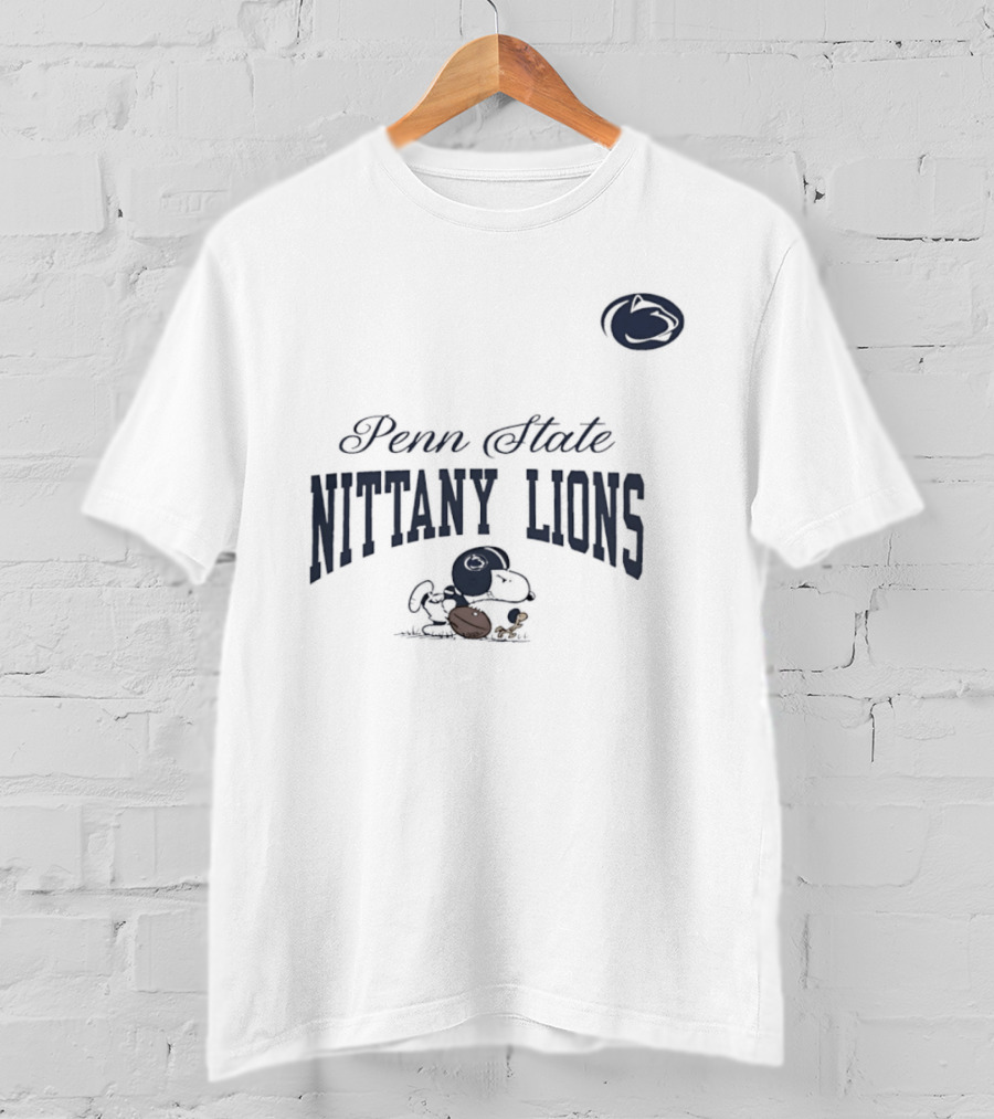 Penn State Nittany Lions Woodstock And Snoopy Forever Not Just When We Win T-Shirt
