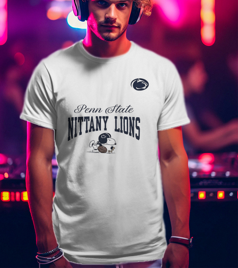 Penn State Nittany Lions Woodstock And Snoopy Forever Not Just When We Win T-Shirt