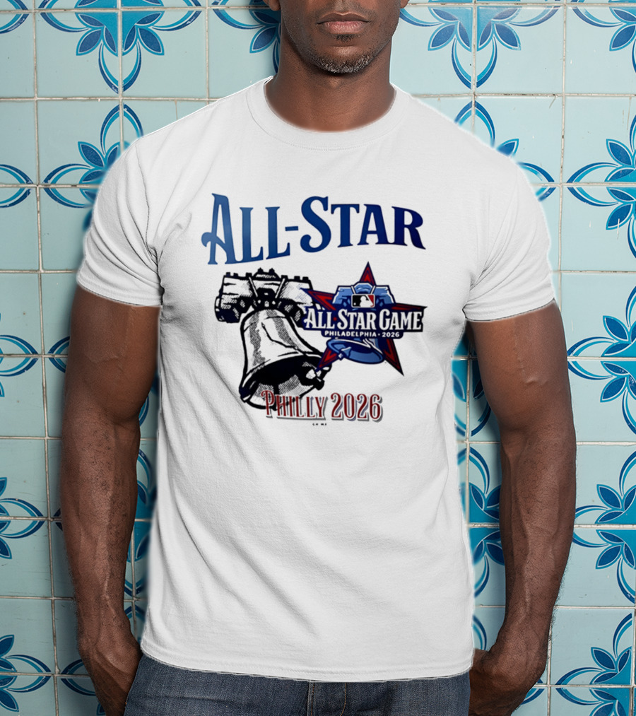 Philadelphia Phillies All Star Game Philly 2026 Liberty Bell T-Shirt