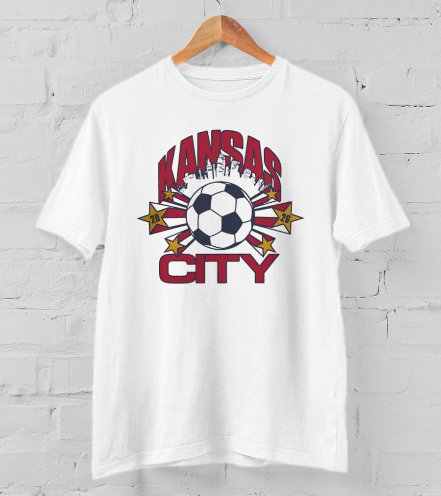 Kansas City 2026 Soccer Skyline Tournament T-Shirt