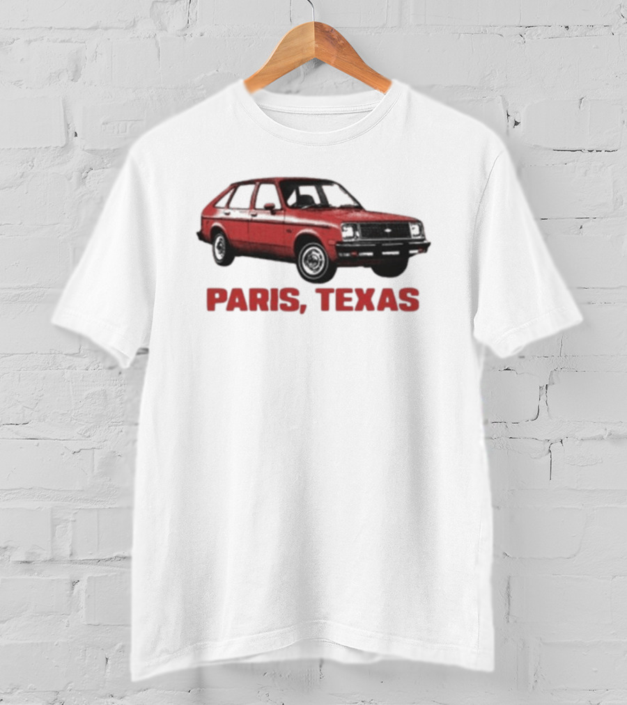 Paris Texas Chevette Red Car T-Shirt