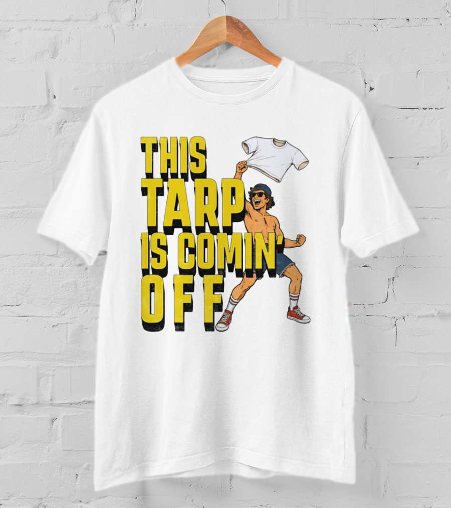 This Tarp Is Comin Off Spud Grown Ups Adam Sandler Kevin James Chris Rock T-Shirt