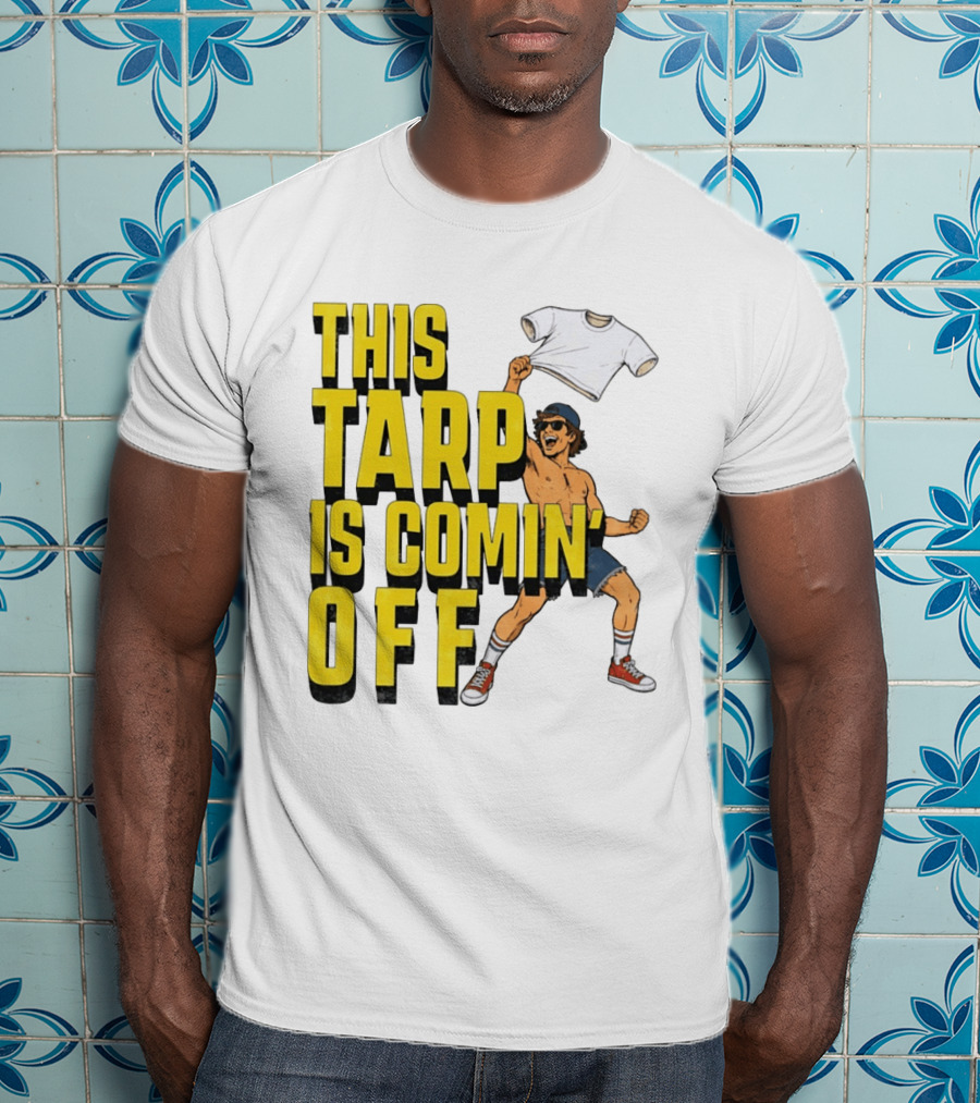 This Tarp Is Comin Off Spud Grown Ups Adam Sandler Kevin James Chris Rock T-Shirt