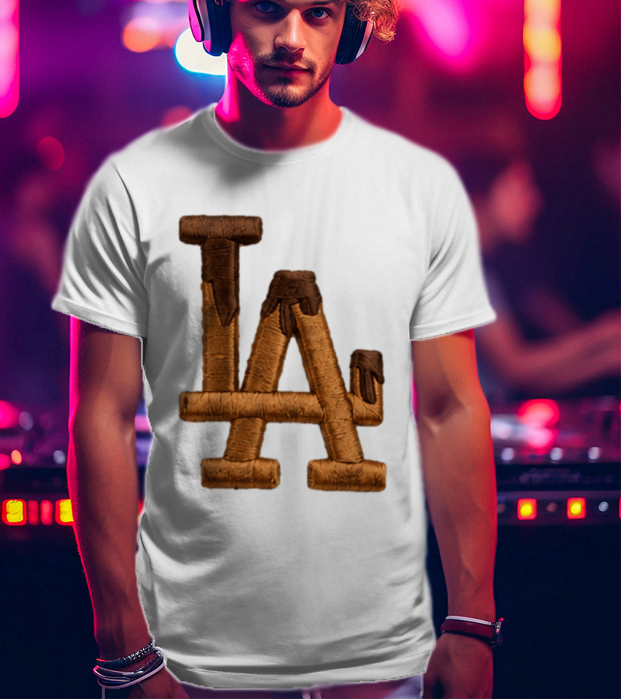 2026 Los Angeles Dodgers Ice Cream Sprinkles LA Baseball Hat T-Shirt