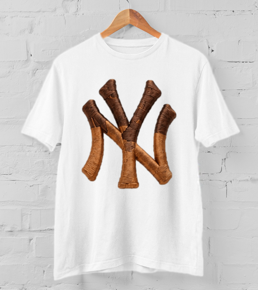 2026 New York Yankees Ice Cream Sprinkles Hat Cone Brown Tan T-Shirt