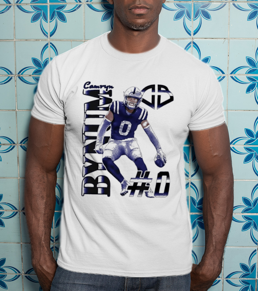 Bynum DB 0 Football Colts T-Shirt