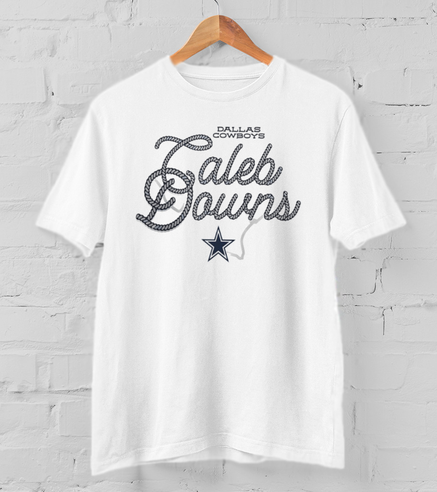 Dallas Cowboys Caleb Downs Star Map T-Shirt