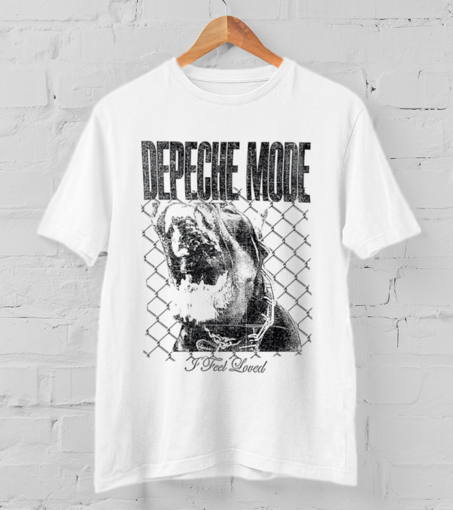 Depeche Mode I Feel Loved Grid T-Shirt