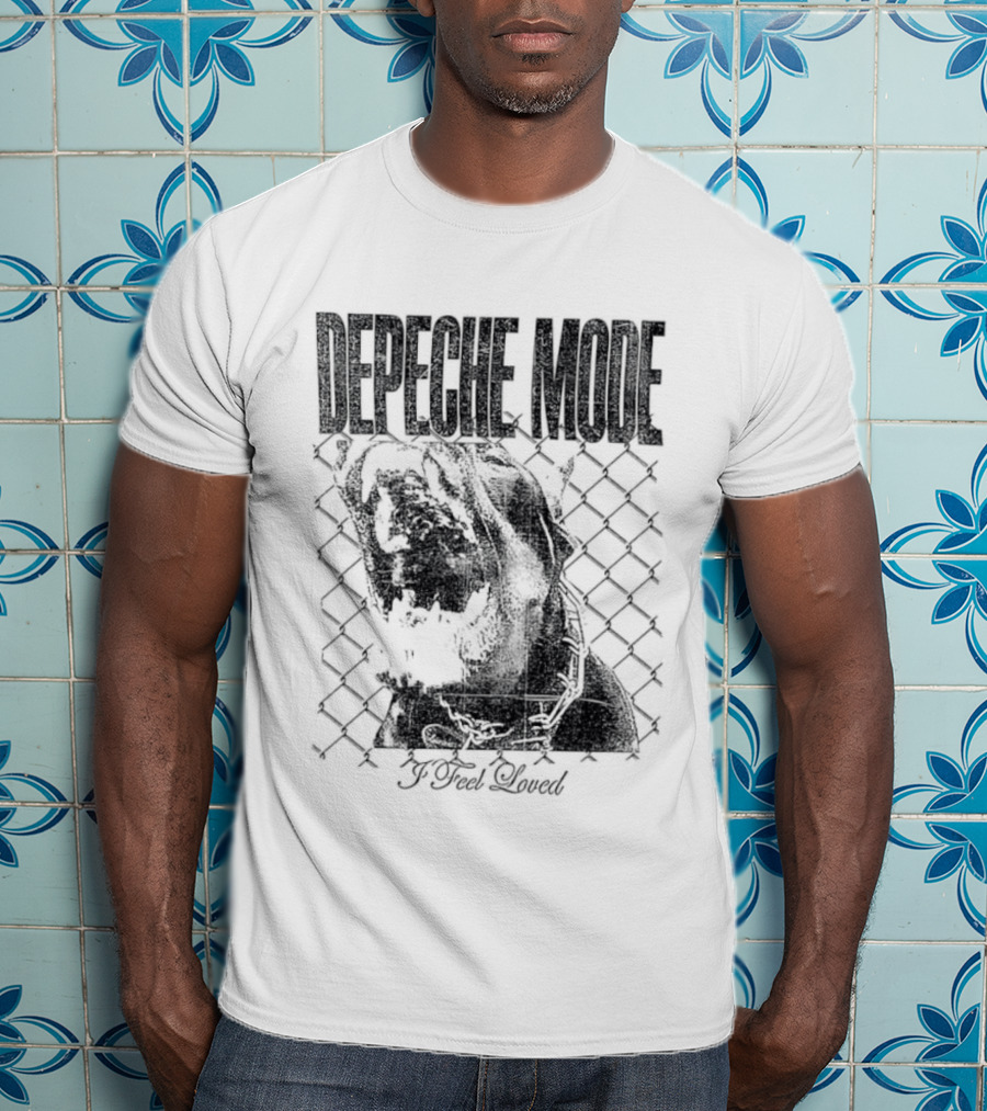 Depeche Mode I Feel Loved Grid T-Shirt