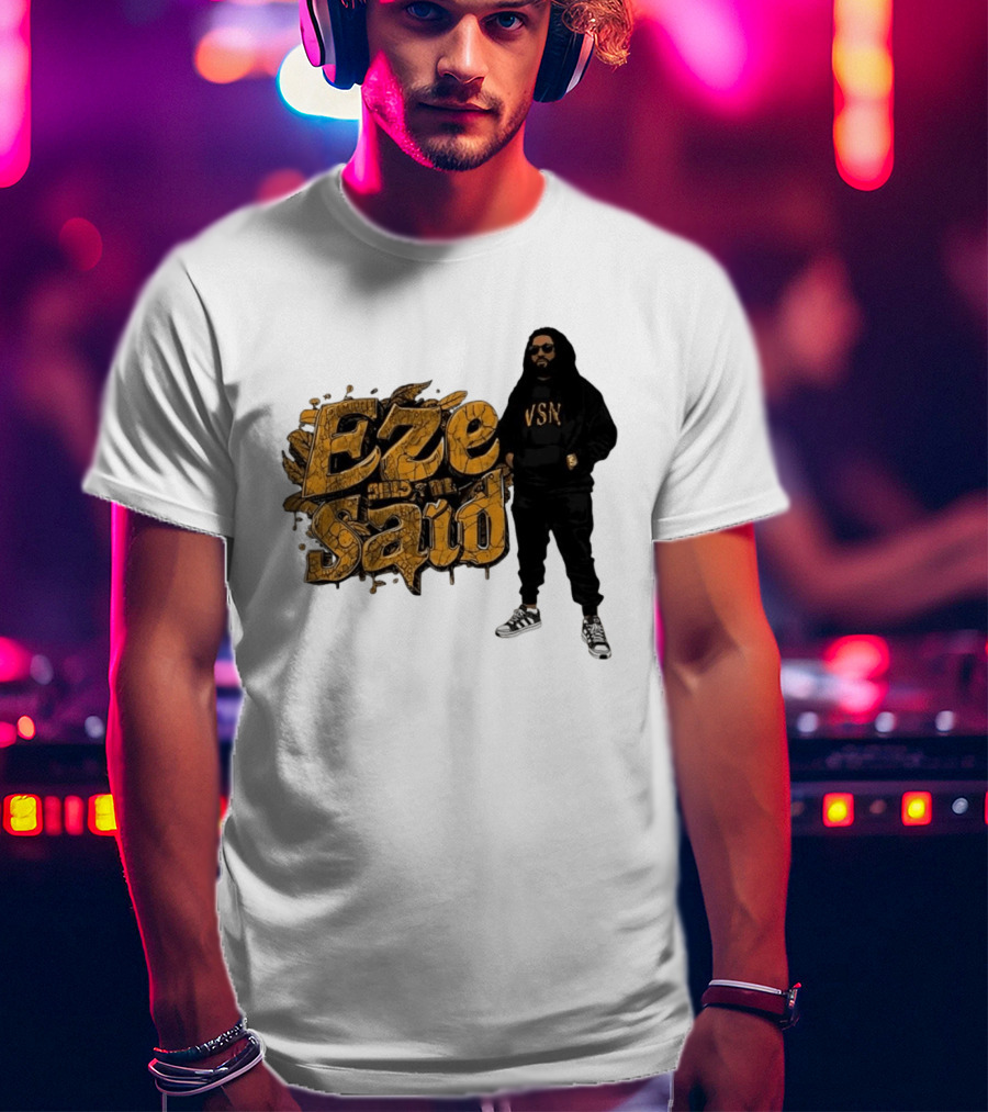 Eze Said Hip Hop Graffiti Style With VSN And Sneakers T-Shirt