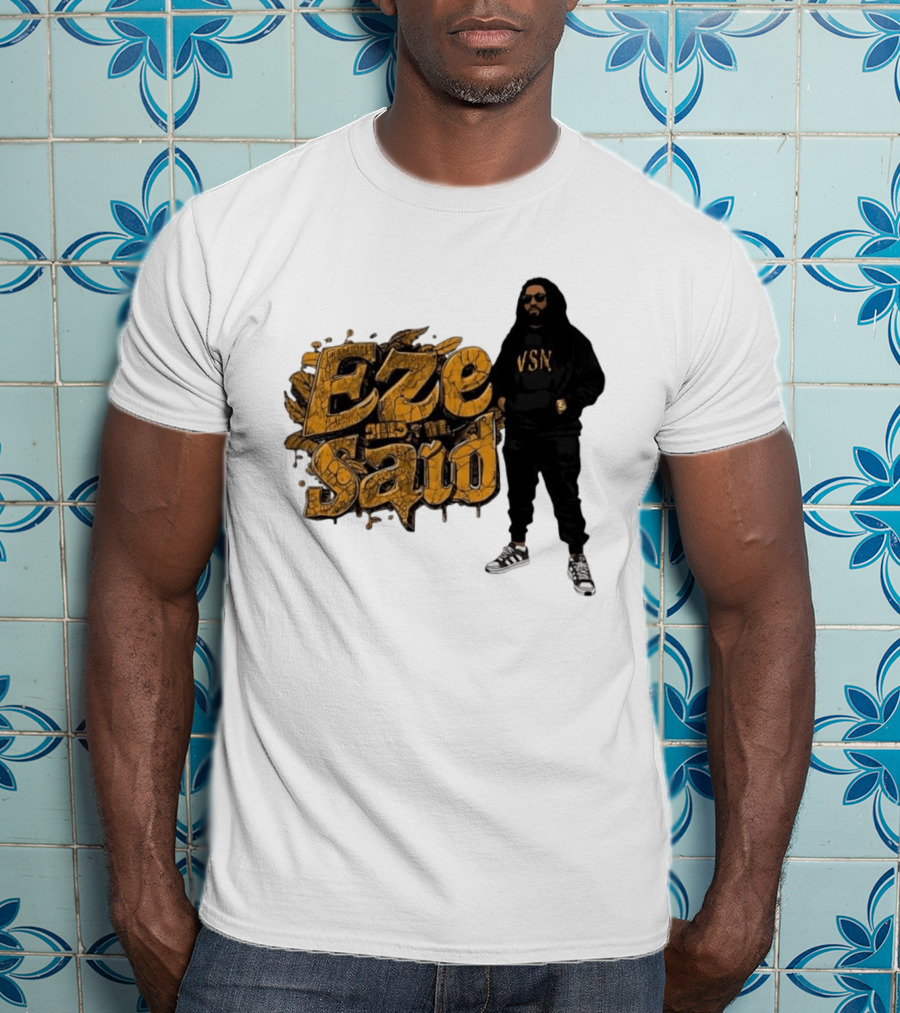 Eze Said Hip Hop Graffiti Style With VSN And Sneakers T-Shirt
