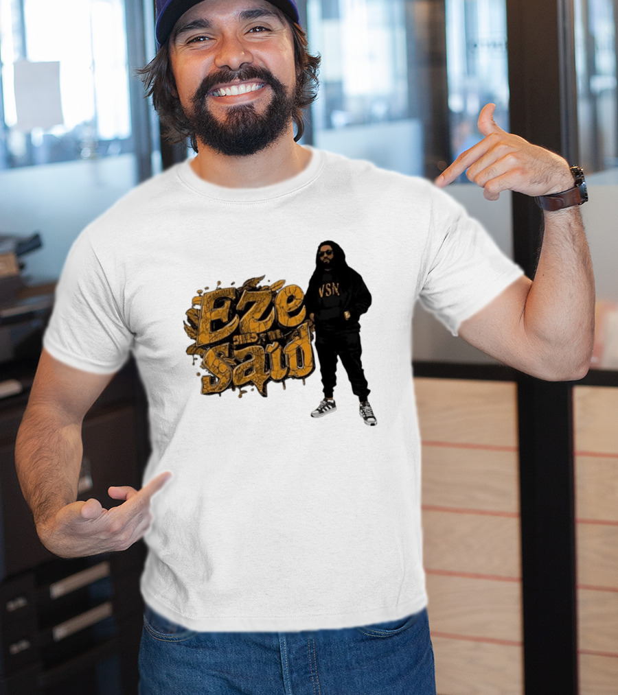 Eze Said Hip Hop Graffiti Style With VSN And Sneakers T-Shirt