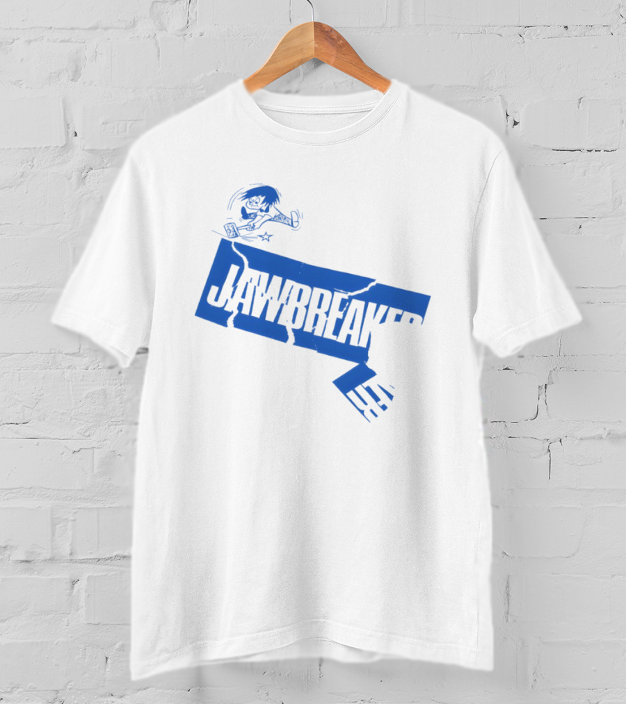 Jawbreaker Punk Rock 1996 Vintage Wrestling Iconic Blue T-Shirt
