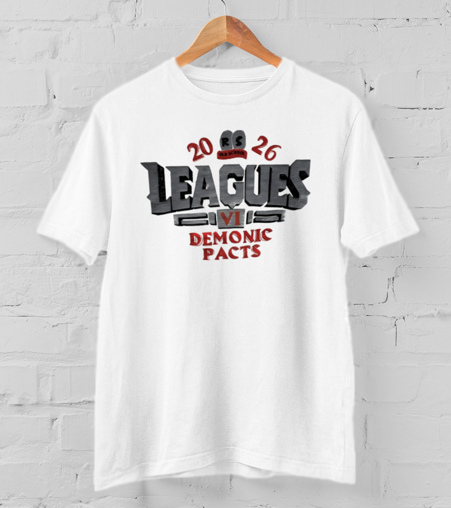 Old School RuneScape 2026 Leagues VI Demonic Pacts T-Shirt