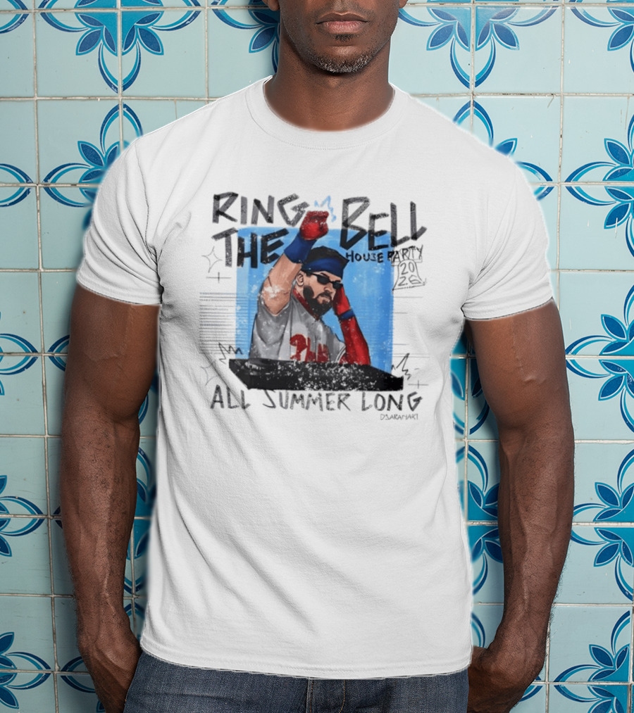 Ring The Bell Phillies House All Summer Long Phillies Baseball 2023 Dararara T-Shirt