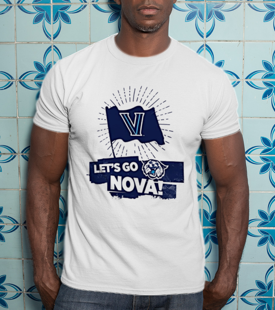 Villanova Wildcats Let’s Go Nova T-Shirt