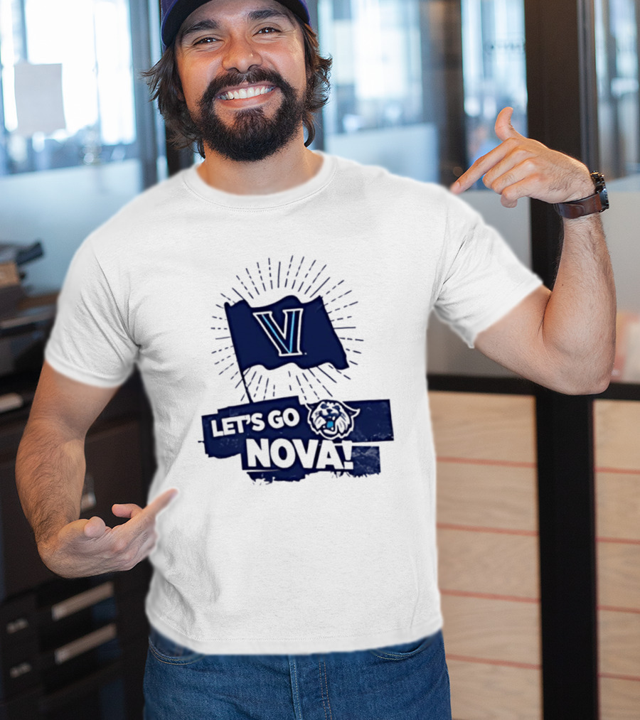 Villanova Wildcats Let’s Go Nova T-Shirt