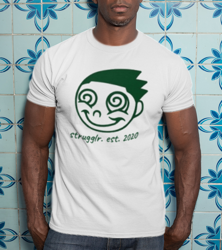 Struggling Together Est 2023 Spiral Eyes Face T-Shirt