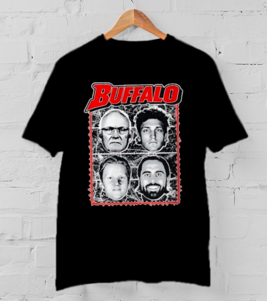 Buffalo Sabres Buffalo Wagons Tour Faces T-Shirt