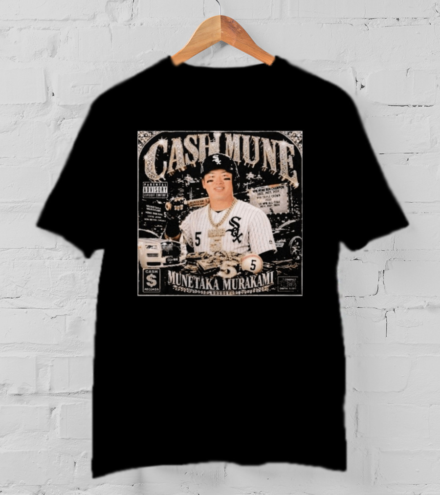 Cash Mune Munetaka Murakami Chicago White Sox Champion Baseball Player T-Shirt