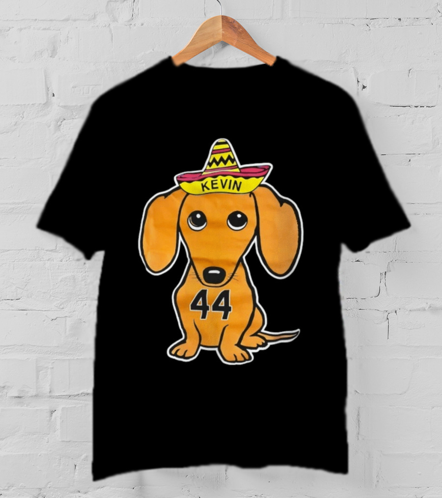 Cinco De Mayo Wiener Dog Kevin Sombrero 44 T-Shirt