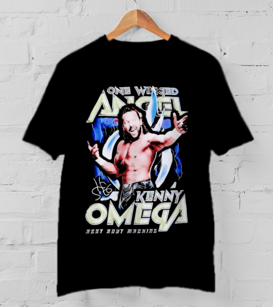 Kenny Omega One Winged Angel Best Bout Machine All Elite Wrestling T-Shirt